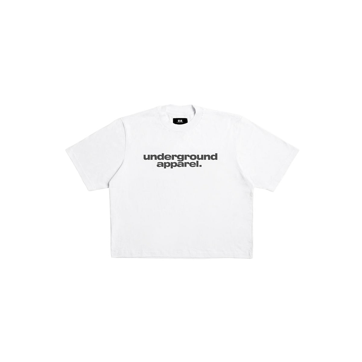 Box Tee - Two Liner White