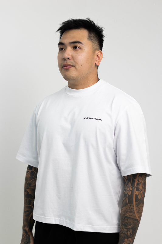 UA CROPPED TEE - CLASSIC WHITE