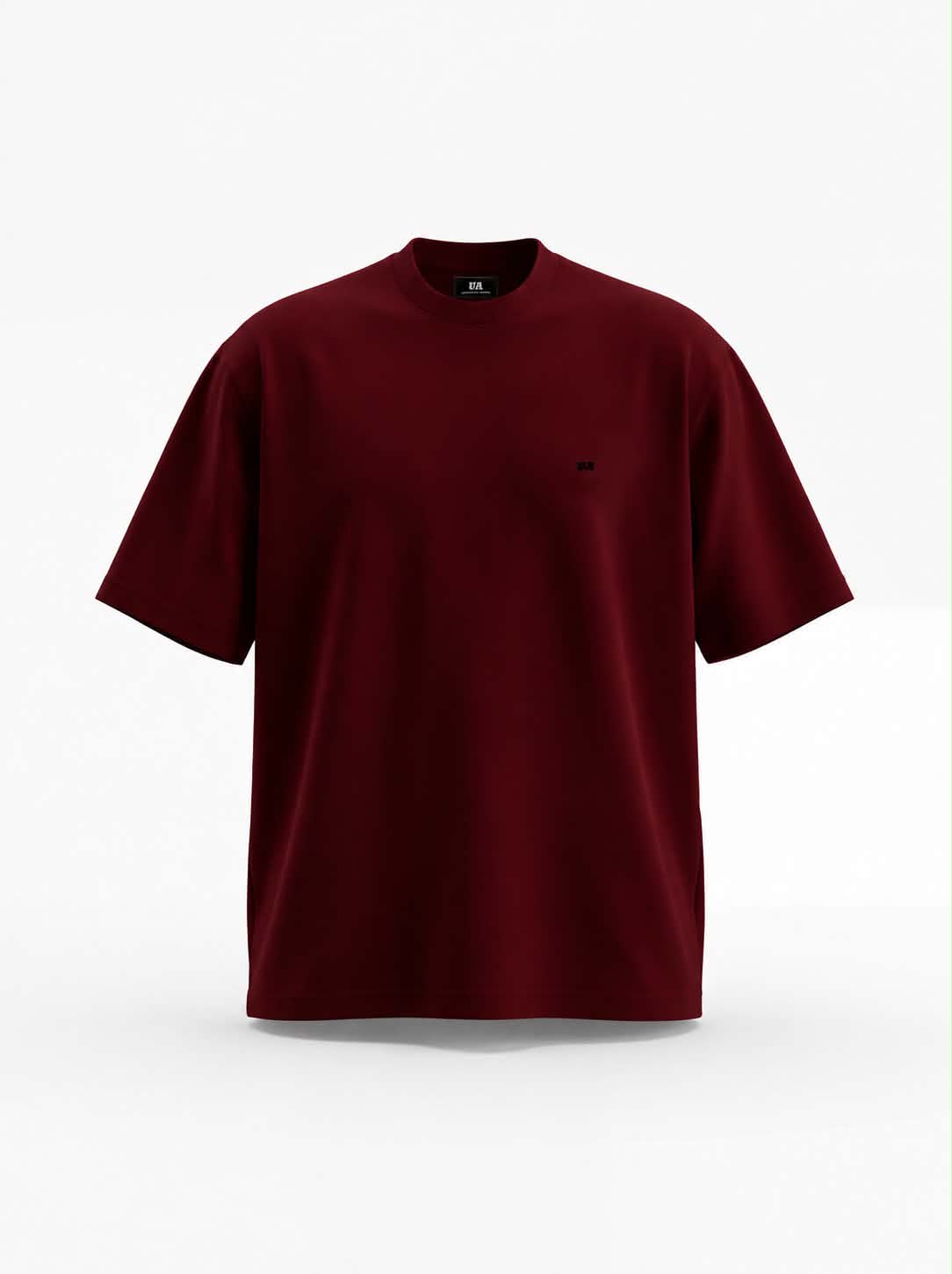 UA French Terry Plain - Maroon