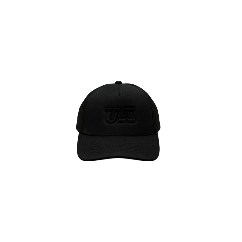 UA Black Net Cap front view