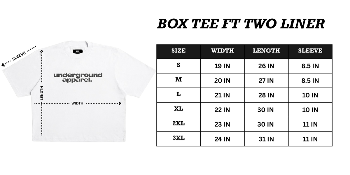 BOX TEE FT TWO LINER