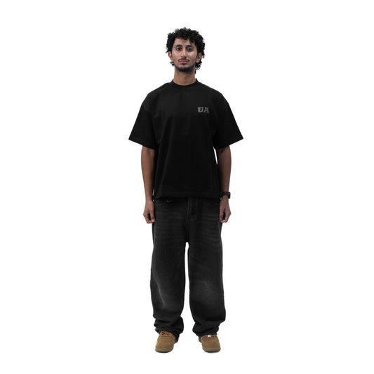UA streetwear tee black final product