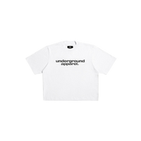 Box Tee - Two Liner White