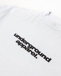 Box Tee - Two Liner White