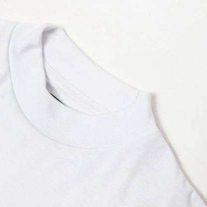 Box Tee - Two Liner White