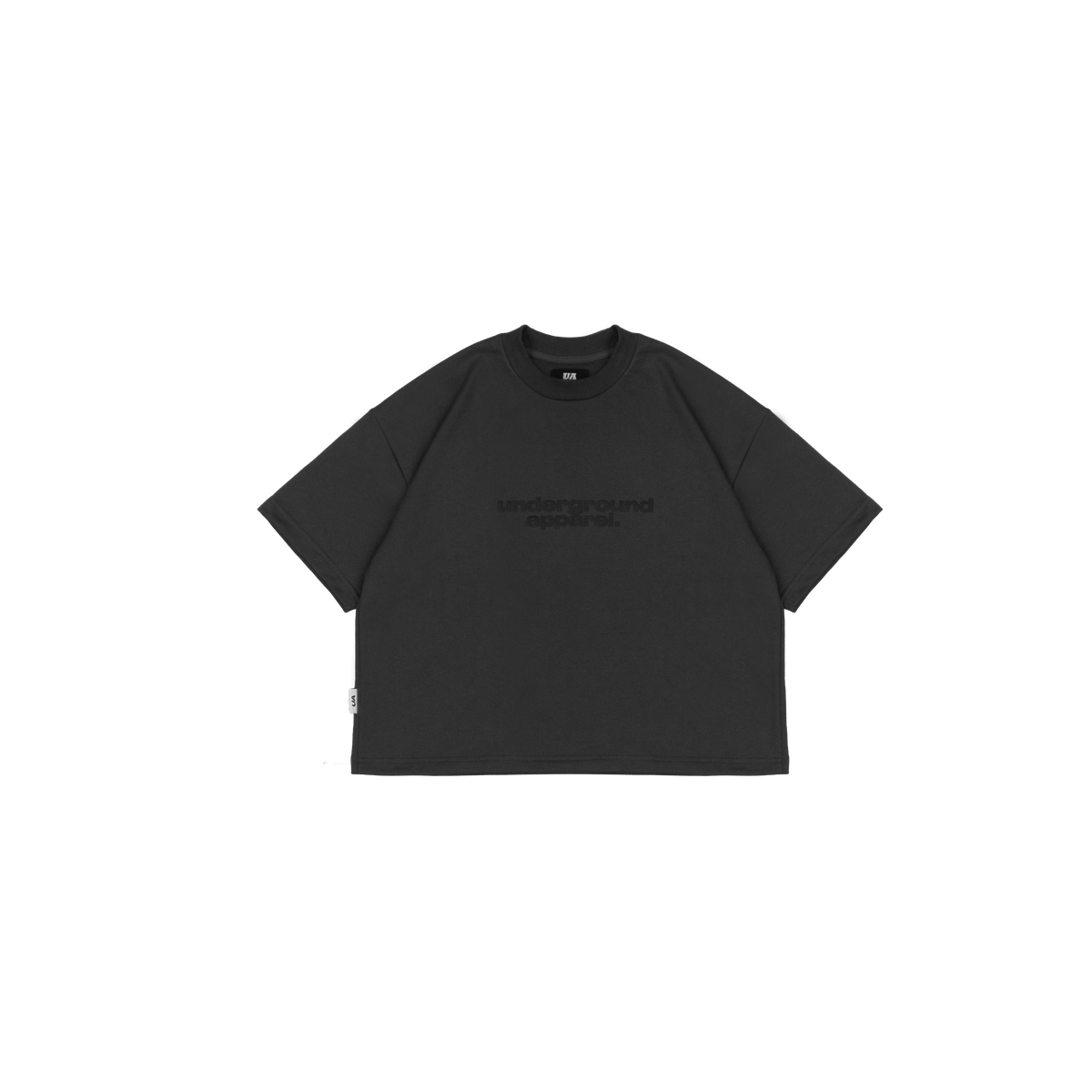 Box Tee Two Liner Iron Grey - French Terry Variant