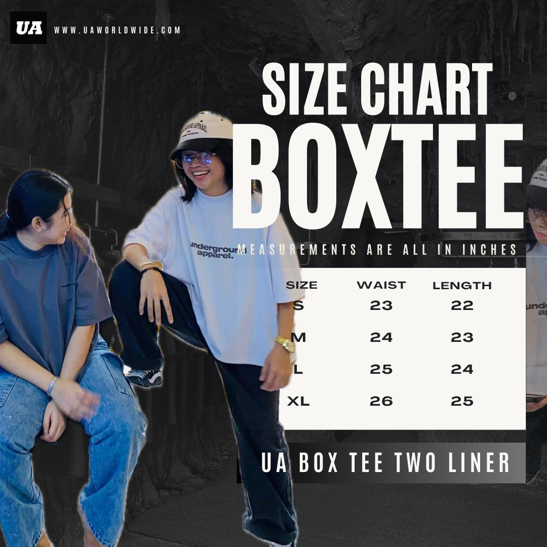 Box Tee Two Liner Iron Grey - French Terry Variant