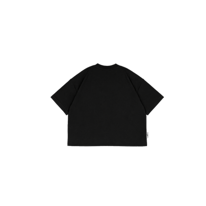 Box Tee Two Liner Phantom Black - French Terry Variant