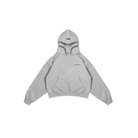 UA Cropped Hoodie - Top Dye Grey