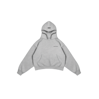 UA Cropped Hoodie - Top Dye Grey