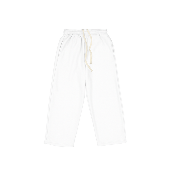 UA Plain Sweat Pants - Cloud White