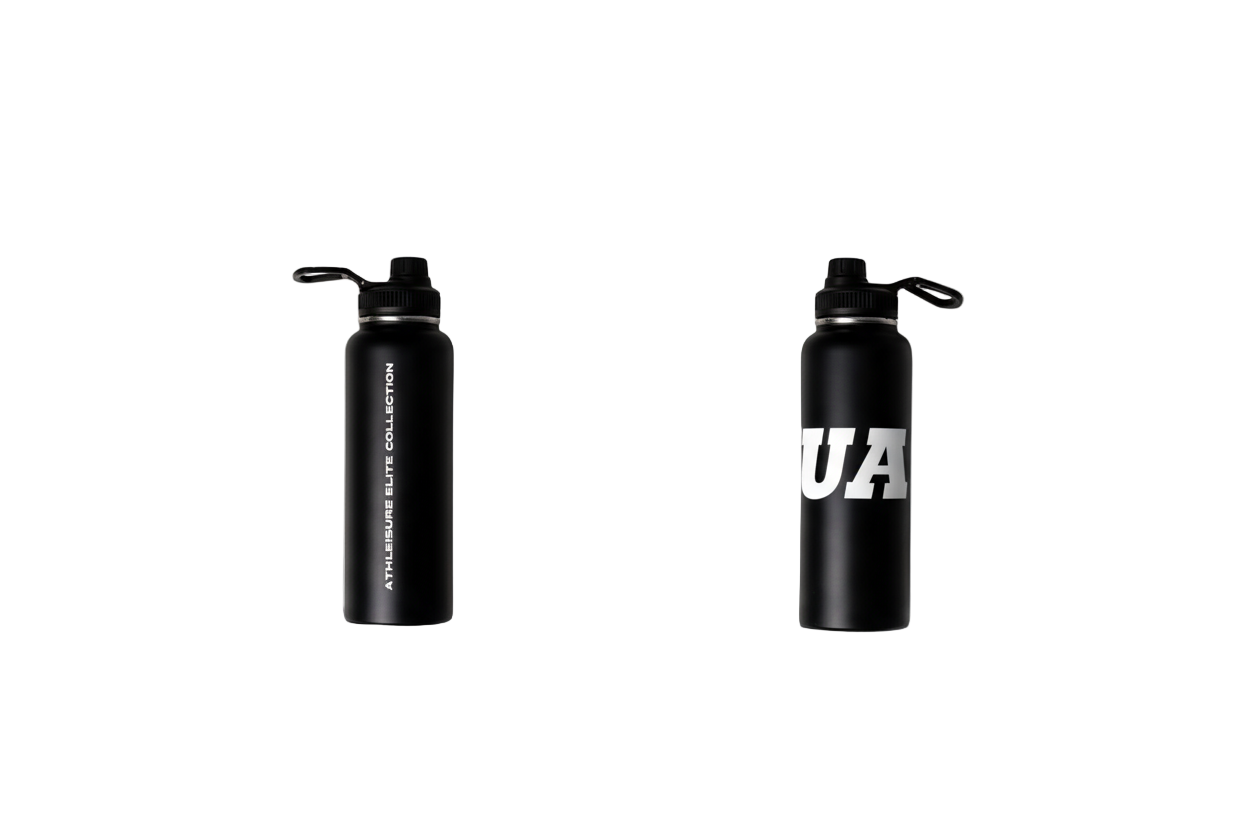 UA luxury flask PNG side view — premium streetwear accessory Philippines