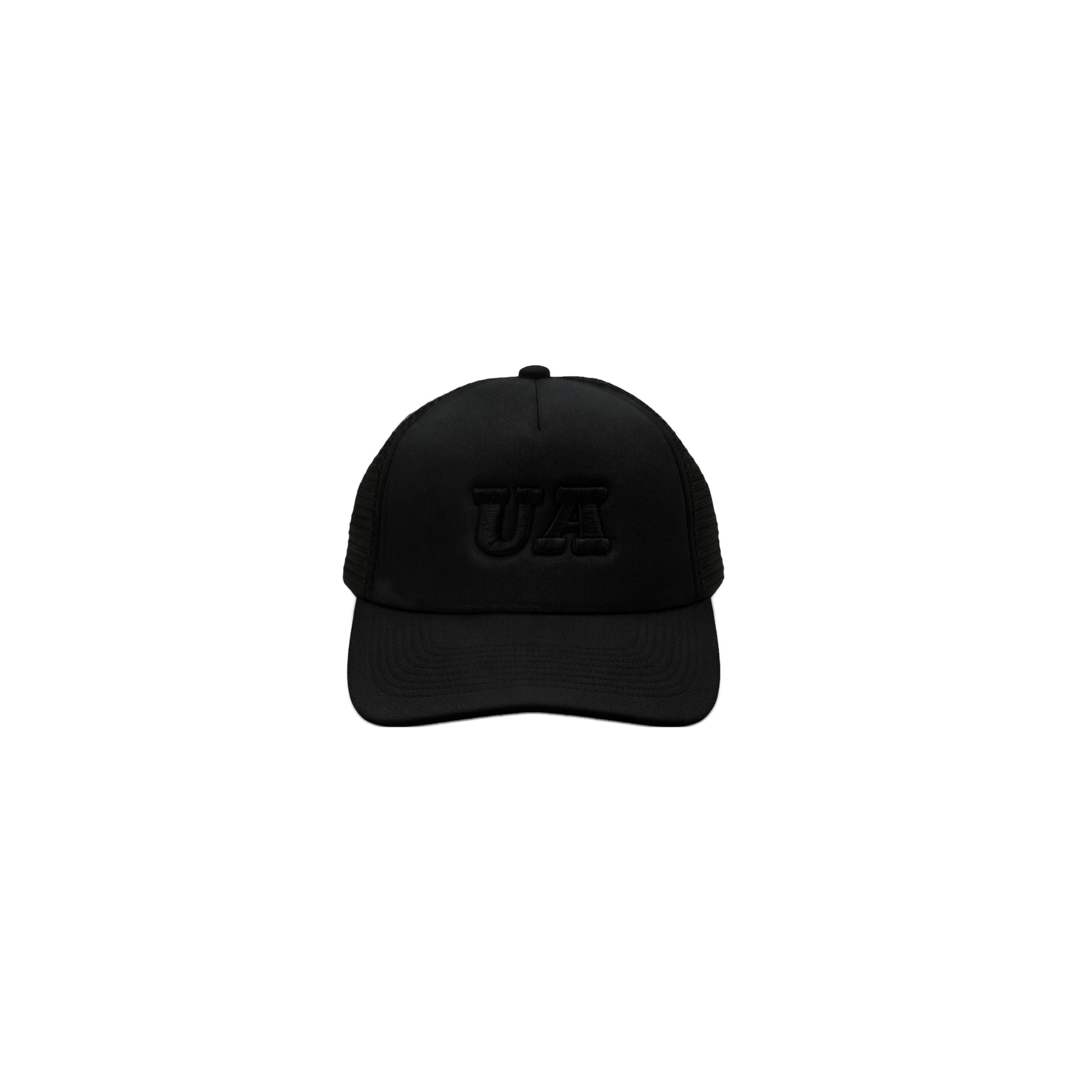 UA Black Net Cap front view