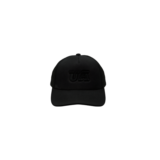 UA Black Net Cap front view