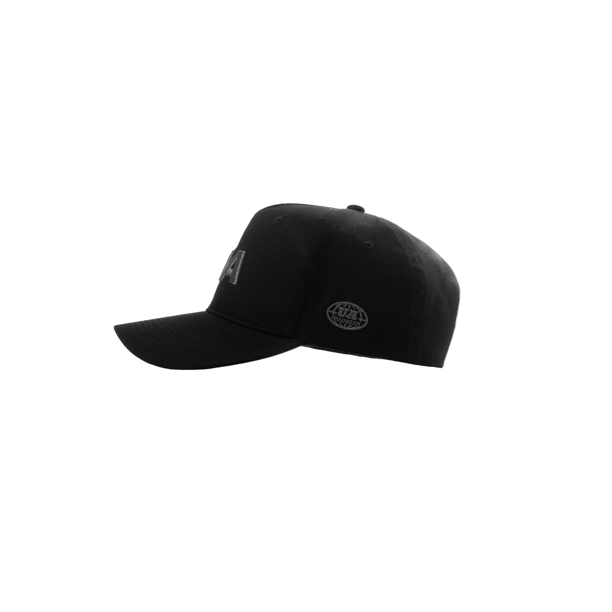 UA Black snapback PNG front