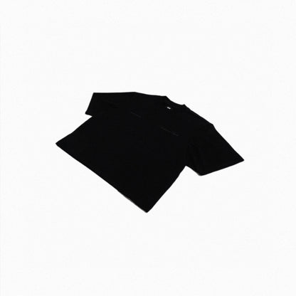 UA Cursive FCO Black tee close-up 2