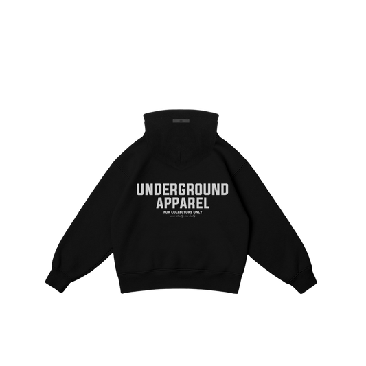 UA FCO Black Hoodie back