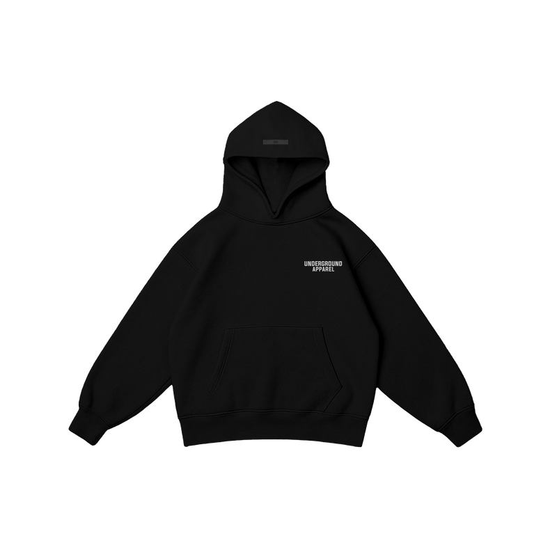 UA FCO Black Hoodie front view