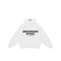 UA FCO White Hoodie back