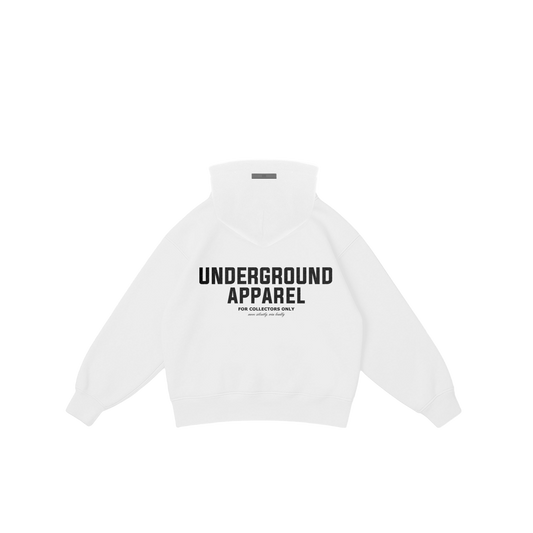 UA FCO White Hoodie back