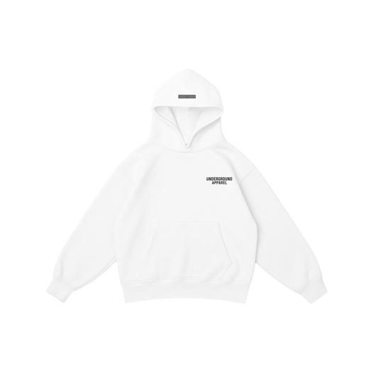 UA FCO White Hoodie front view