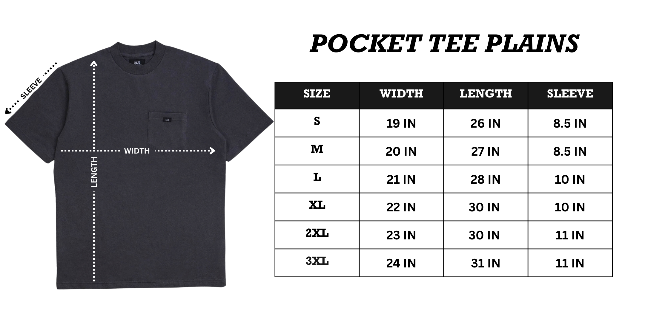 UA streetwear apparel product