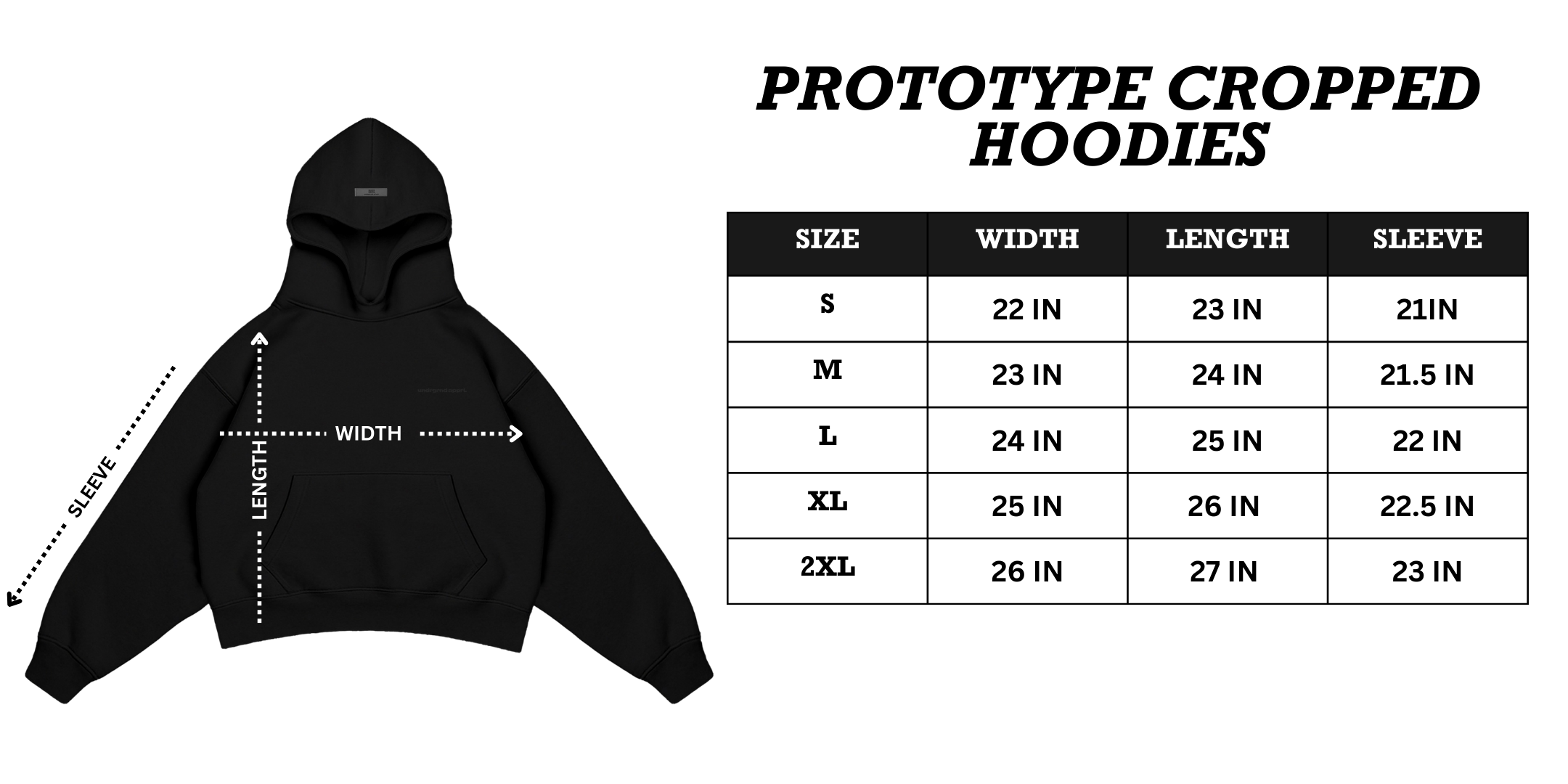 UA streetwear apparel product