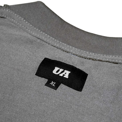 UA premium streetwear shirt flat lay