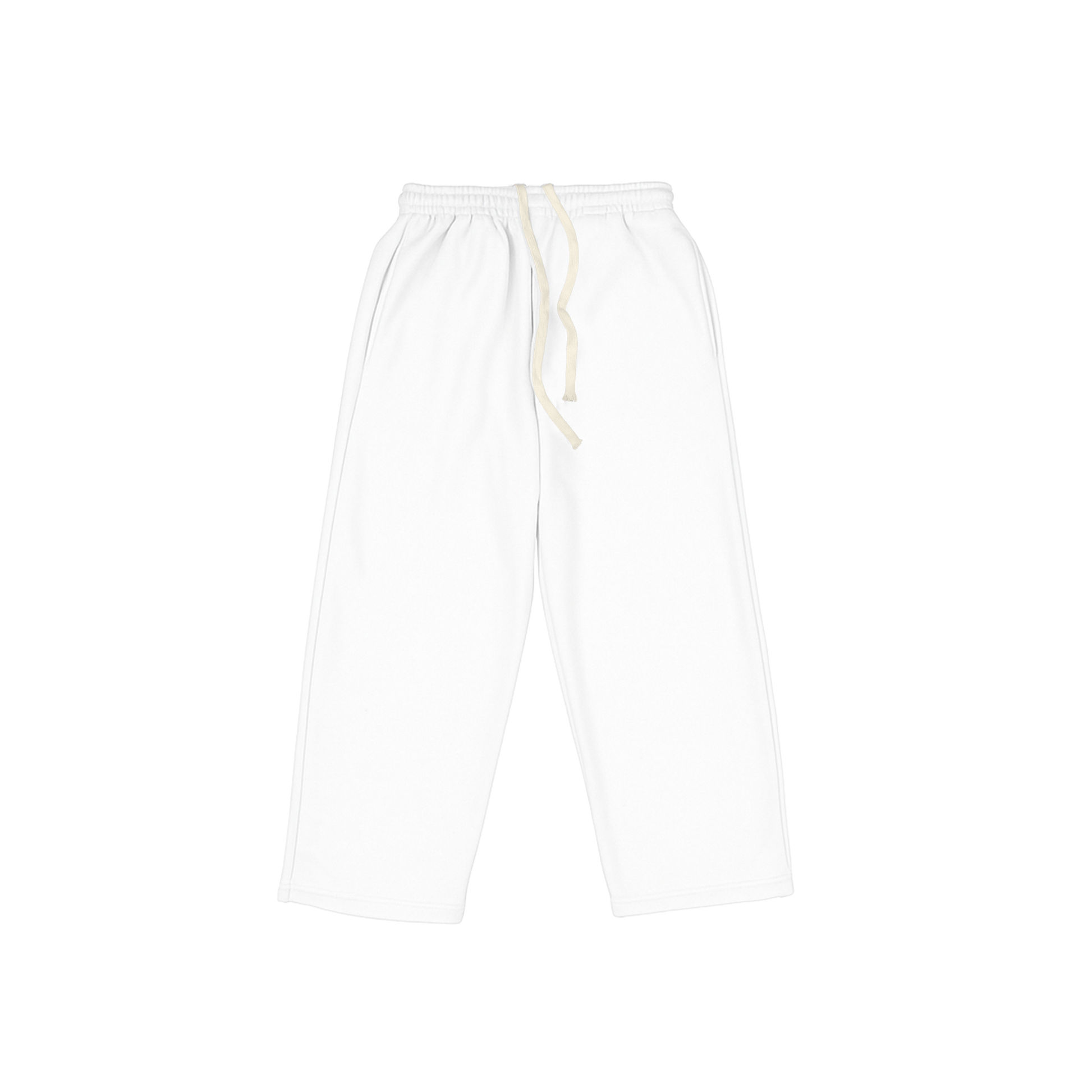 UA Sweatpants White front